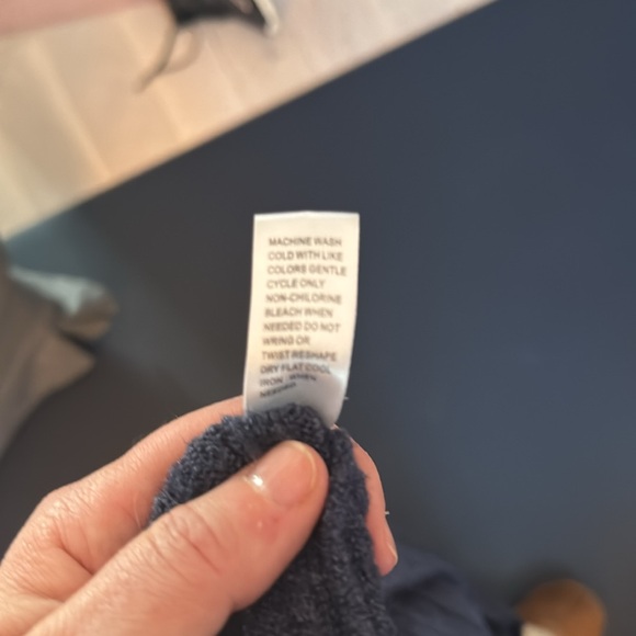 Roan and Ryan Blue Cardigan, Small - Picture 6 of 6